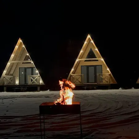 아파트 A Frame House Kryvorivnia 3